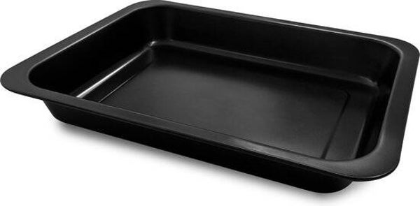 Basic Culinair Braadslede - 30x40cm – Staal - Antikleeflaag - PFAS vrij - Made in Italy