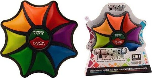 Johntoy Memory & Follow Me Spel - Met licht en geluid - Educatief