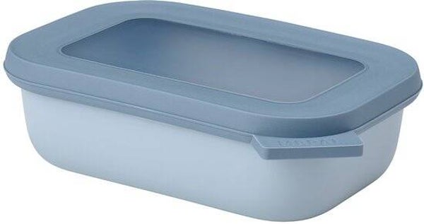 Mepal - Multikom Cirqula vershouddoos - 500 ml - Rechthoekig - Nordic blue