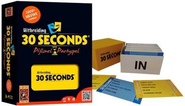 999 Games - 30 Seconds ® Uitbreiding Bordspel - Partyspel - Upgradeset met 240 kaarten
