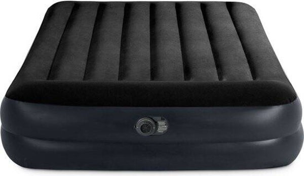 Intex Pillow Rest Raised Luchtbed met ingebouwde pomp - 203 x 152 x 42 cm