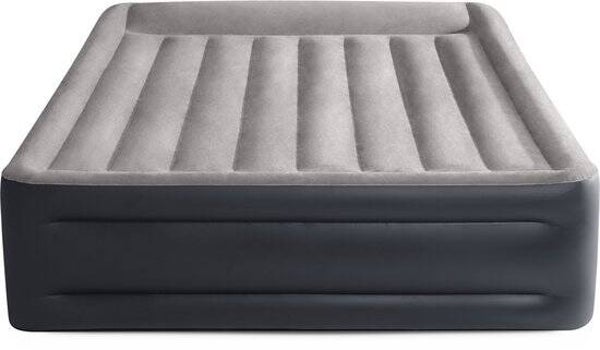 Intex Queen Deluxe Pillow Rest Luchtbed met ingebouwde pomp - 203x152x42 cm