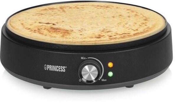 Princess 492235 - Pannenkoekenmaker - Crêpe Maker Deluxe - Hollandse pannenkoeken en crepes - diameter 30cm - Anti aanbaklaag - 1200W - Incl crêpe spatel