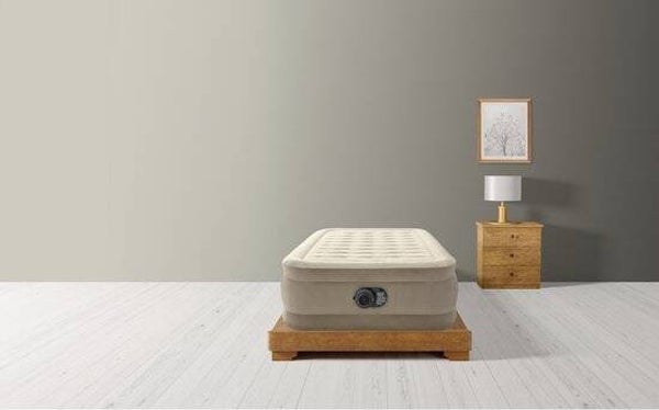 Intex Twin Ultra Plush Luchtbed met ingebouwde pomp - 191x99x46 cm