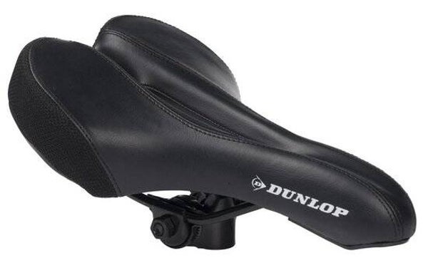 Dunlop Fietszadel - Racefiets/Mountainbikes - Unisex - Zwart