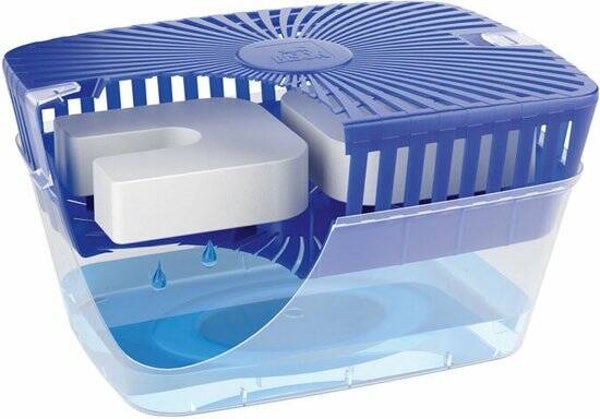 Bison Vochtvreter® neutraal 900g + 2 extra navulmagneten , incl. vochtvmagneet, binnen 24 uur resultaat, geen stroom nodig, voor alle woonruimtes, campers, caravans, binnen 1 minuut te gebruiken