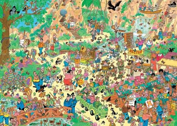 Jan van Haasteren - Vrolijke Fladderaars - 1000 stukjes puzzel - Legpuzzel volwassenen - Vanaf 12 jaar