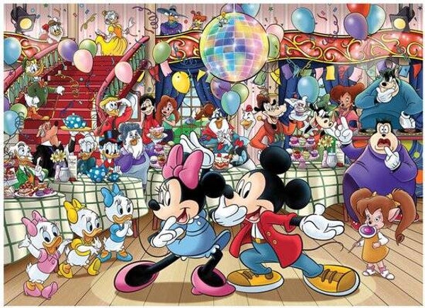 Wasgij Original - Disney - Mickey's Feestje! - 1000 stukjes - Legpuzzel - Puzzel