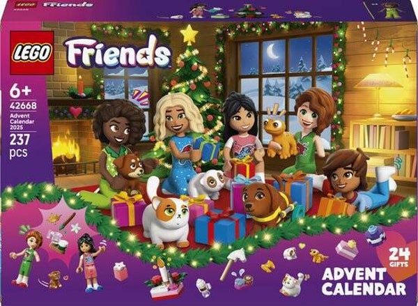 LEGO Friends Adventskalender 2025, Kerstspeelset - 42668