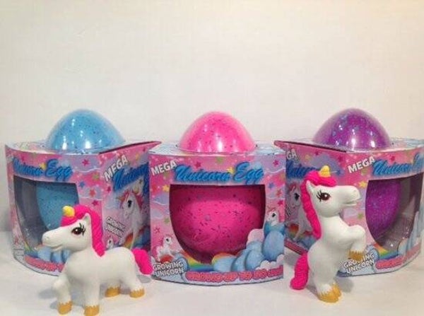 Unicorn Groei-ei - Eenhoorn in water laten groeien - Voor meisjes vanaf 4 jaar