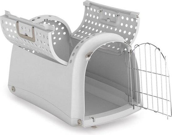 Imac Linus Cabrio Reismand | Grijs - Met Metalen Deurtje