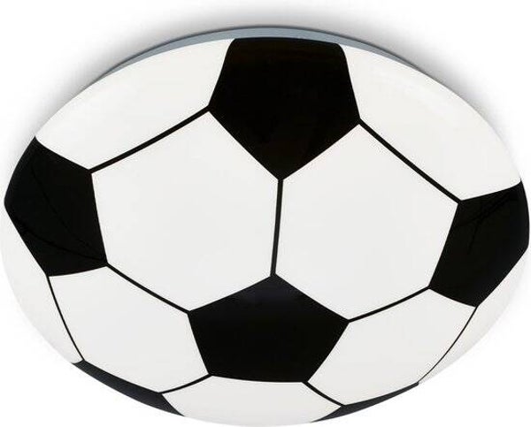 BRILONER - LED Plafondlamp - voetballamp plafonniére - kinderkamer lamp - 12W - Ø27.5cm