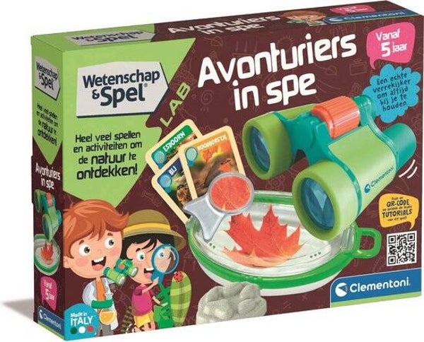 Clementoni Wetenschap & Spel - Avonturiers in spe - Natuur ontdekken - Experimenteerset vanaf 6 jaar