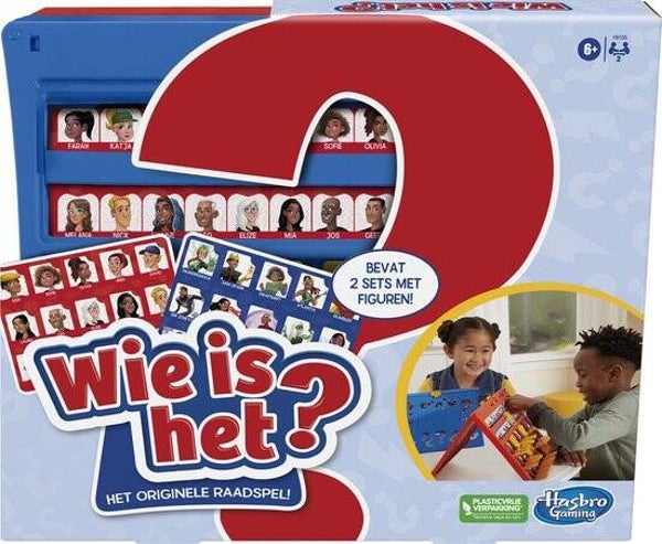 Wie is het? - Kinderspel Nieuwe editie - Hasbro Gaming