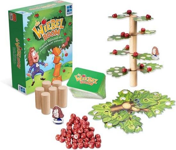 Megableu De Wiebelboom - Uitdagend Kinderspel - Newton Actiespel voor 2-6 Spelers - Vanaf 6 Jaar - Behendigheid & Plezier