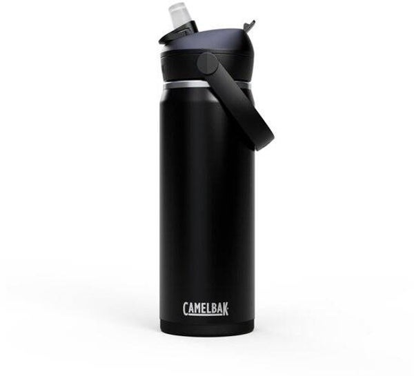 CamelBak Thrive Flip Straw - Vacuum Insulated - RVS Isolatie drinkfles - 600 ml - Zwart (Black)