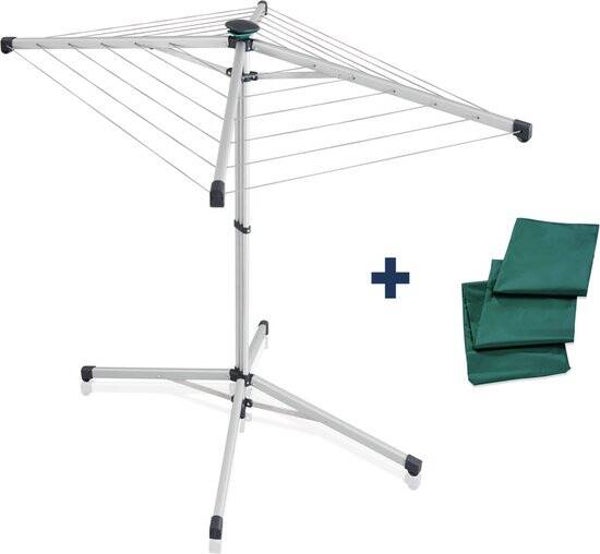 Leifheit droogmolen Linopop-up incl. beschermhoes - 14 meter drooglengte