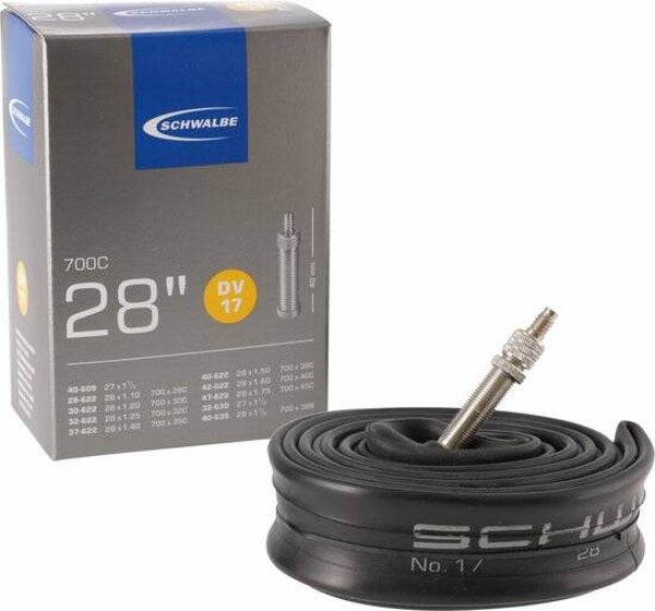 Schwalbe Binnenband DV17 - 28 inch - Hollands ventiel 40mm - 4026495098526