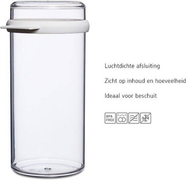 Mepal - Stora voorraadpot - 1900 ml - Beschuitbus - Wit