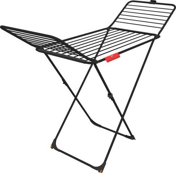 Vileda Extra Ultimate Droogrek (Black Edition) - Droogrek met X-onderstel - 20 m drooglengte