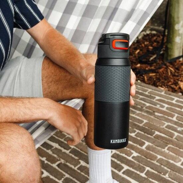 Kambukka Elton Geïsoleerde waterfles 750ml - Nightfall 3.0 met 3-in-1 deksel en makkelijke reiniging