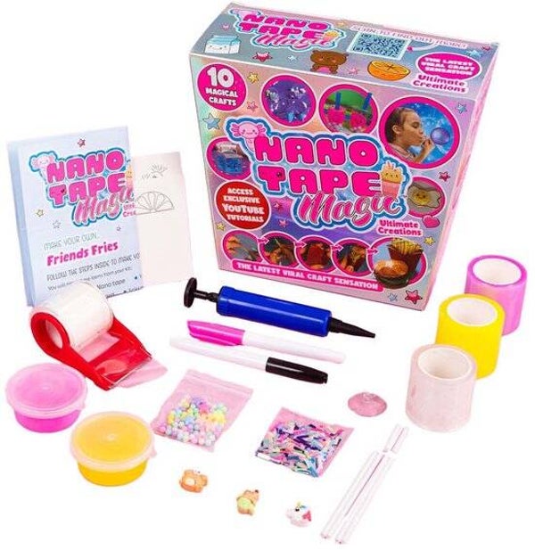 Nano Tape Magic - Deluxe Ultimate Creations - Maak 10 nano tape knutselontwerpen - Dé virale knutseltrend