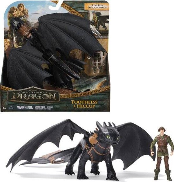 Dreamworks Dragons Tandloos & Hikkie - How To Train Your Dragon speelgoed - 4+ jaar