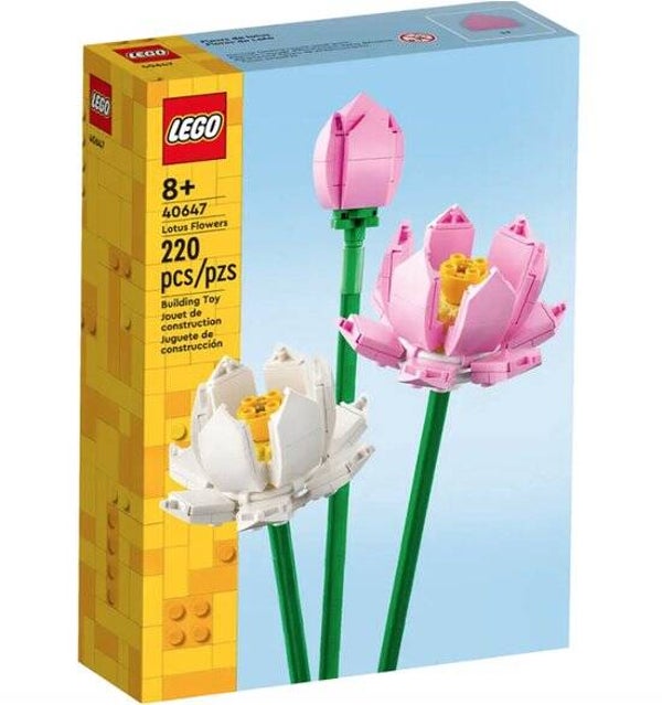 LEGO Iconic Lotusbloemen - Botanical Collection - 40647