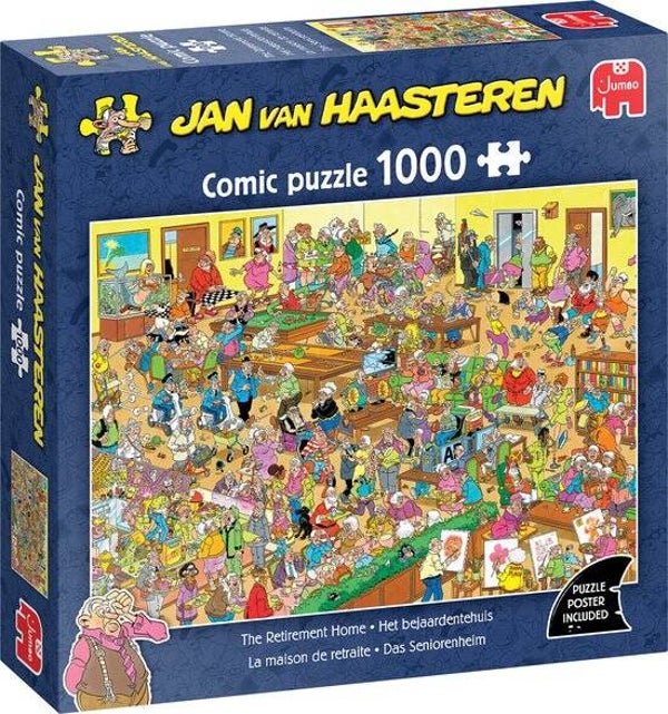 Jan van Haasteren - Het Bejaardentehuis - 1000 stukjes puzzel - Legpuzzel