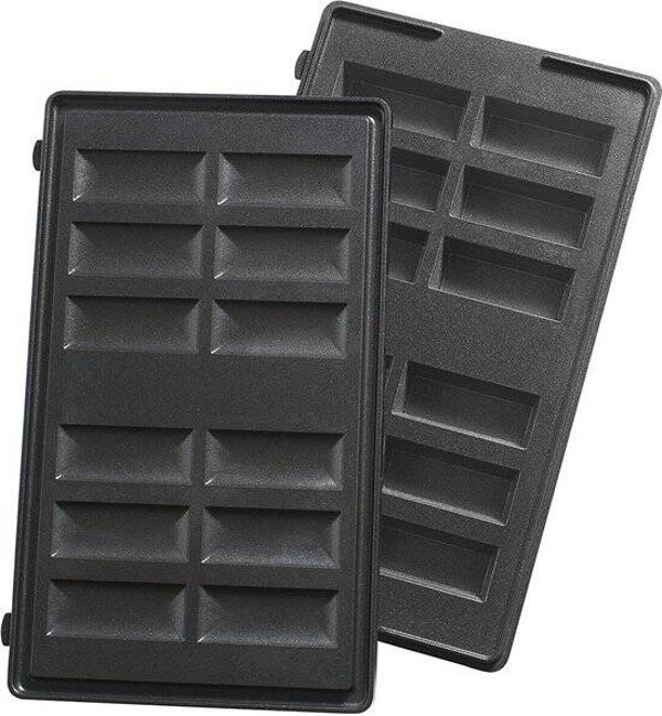 Tefal XA801312 - Plaat voor contactgrill - Mini Staafjes voor Snack Collection