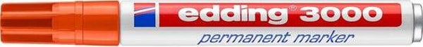 edding 3000 permanent marker rond - Oranje - 1 Stuk