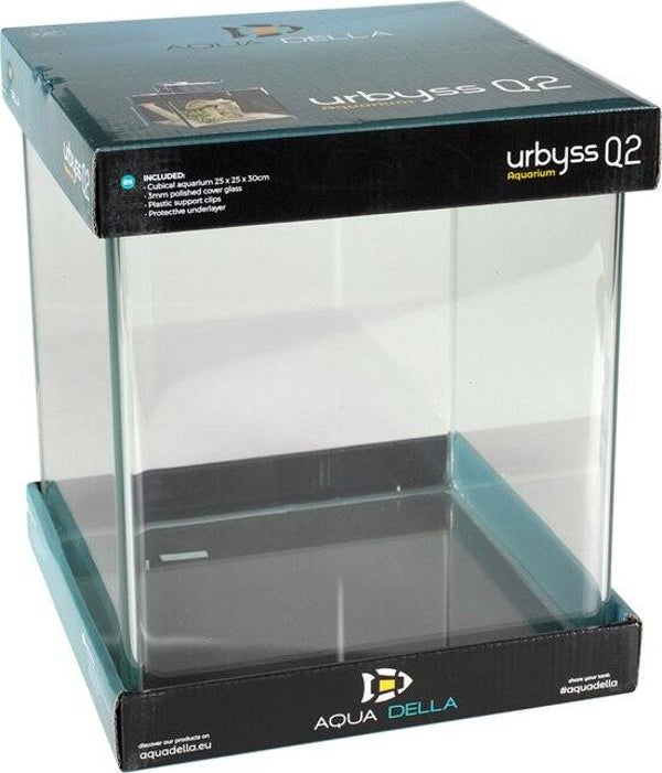 Aqua Della - Aquarium - URBYSS Q2 20L - 25x25x30CM - 18L