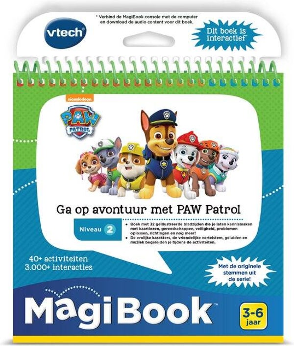 VTech MagiBook Activiteitenboek PAW Patrol - Cadeau - Ga op Avontuur met PAW Patrol - Educatief Speelgoed - Niveau 2 - Cadeau - 3 tot 6 Jaar