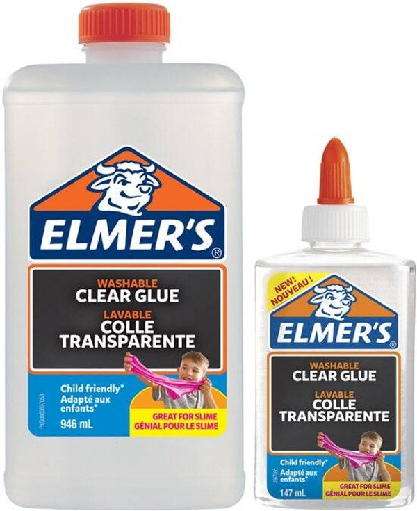 Elmer's kleurloze PVA-lijm | 946 ml | Uitwasbaar en kindvriendelijk | Geweldig voor het maken van slijm en om mee te knutselen