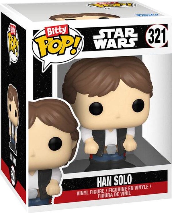 Funko Han Solo met Millennium Falcon - Bitty Pop! Ride Star Wars Figuur - 2cm