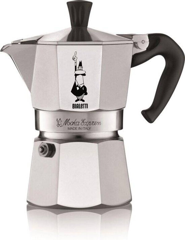 Bialetti Moka Express - Percolator - 2 kops - Aluminium