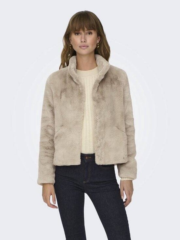 ONLY ONLNEWVIDA FAUX FUR JACKET CC OTW Dames Jas - Maat M