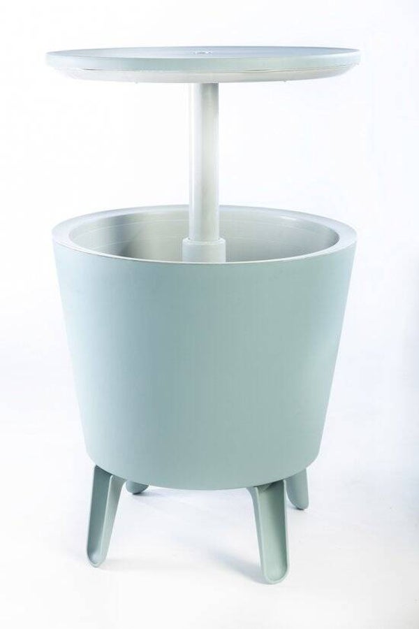 Keter Coolbar Partytafel - 49.5x49.5x57cm-84.5cm - 30 L - Blauw