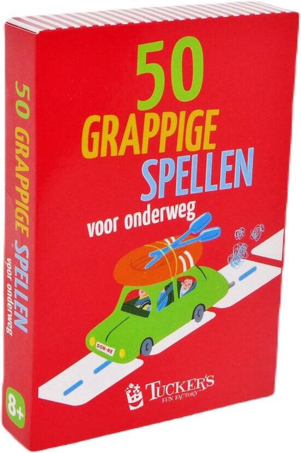 50 Grappige Spellen voor Onderweg