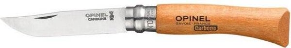 Opinel No.10 Zakmes - Carbonstaal Hout Blister