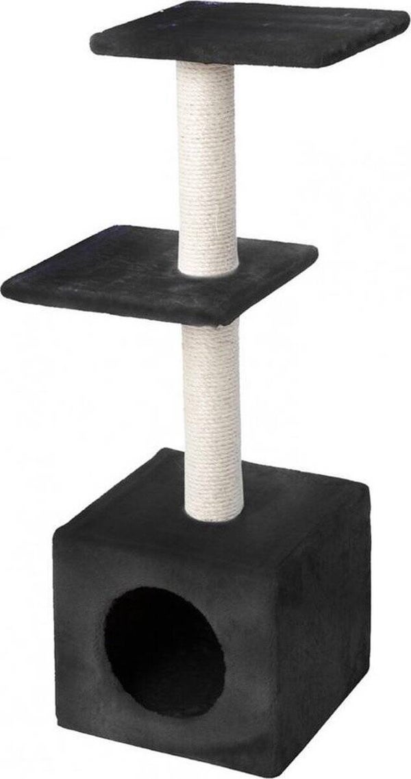 Ebi Classic Palazzo - Krabpaal - Zwart - 30 x 30 x 90 cm