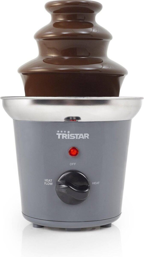 Tristar Chocoladefontein CF-1603 - Chocolade fondue - 3 lagen - Grijs