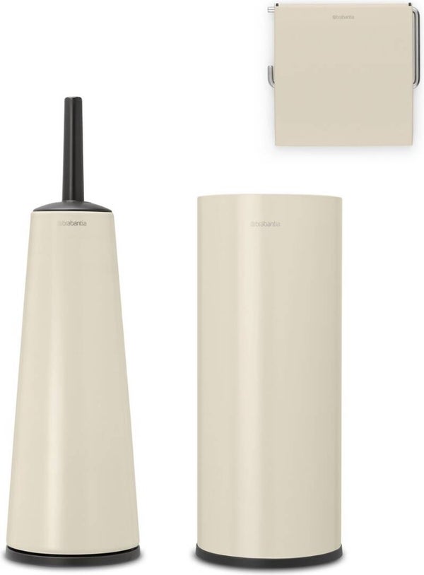 Brabantia ReNew Toiletaccessoires Set - 3-delig - Soft Beige