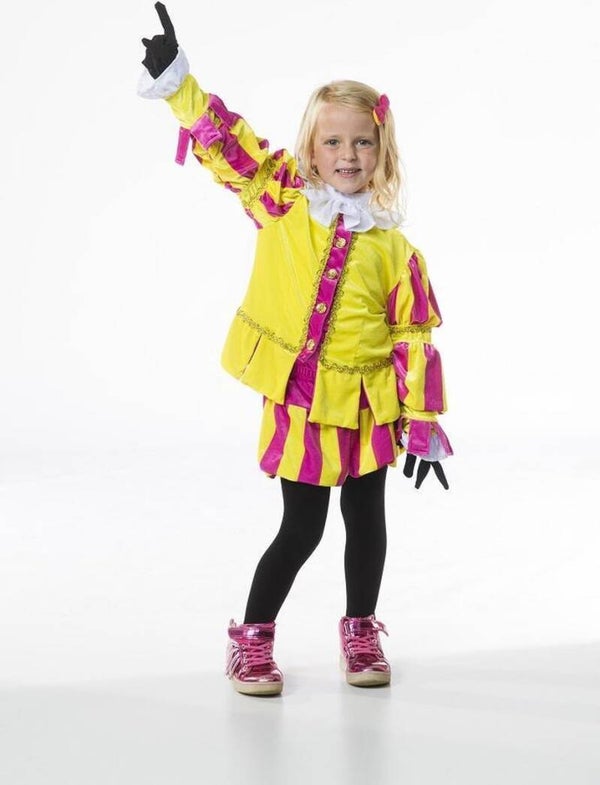 Danspiet Verkleedkostuum - De Club van Sinterklaas - Rubies - Maat 116