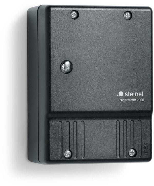 Steinel Schemerschakelaar voor buiten NightMatic 2000 - IP54 - zwart