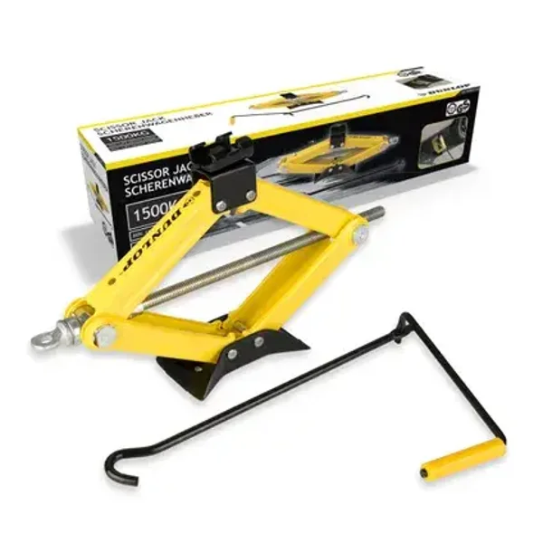 Dunlop Autokrik Mechanische Schaarkrik - auto krik 1500KG - 26-38 cm
