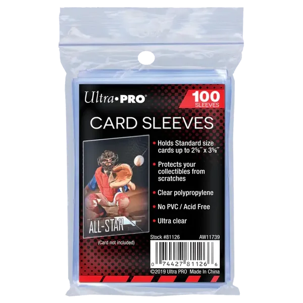 protection pour carte pokemon ultra pro (100 sleeves)