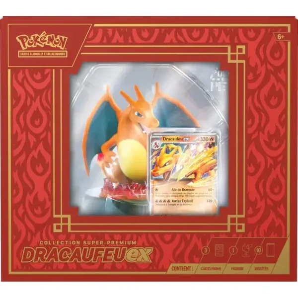 Coffret figurine Super Premium Dracaufeu-Ex - FRANCAIS (04/10/24)
