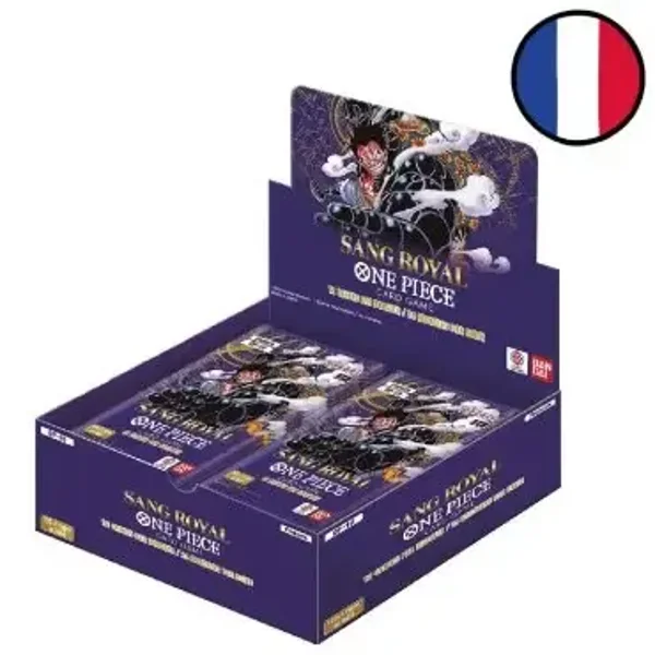 display opcg op 10 fr  DISPLAY DE 24 BOOSTERS OP-10 SANG ROYAL - ONE PIECE FR