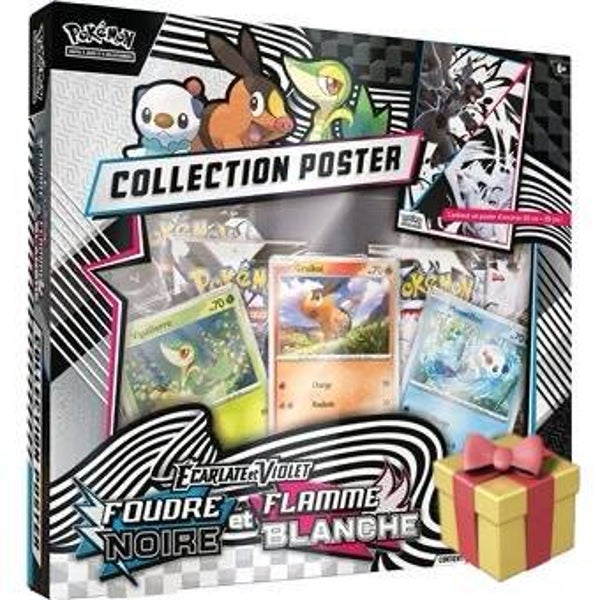Coffret Poster Foudre Noire & Flamme BlanchE